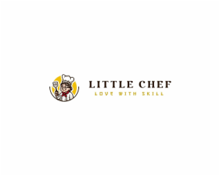 LITTLE CHEF LOVE WITH SKILL logo