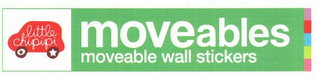 LITTLE CHIPIPI MOVEABLES MOVEABLE WALL STICKERS logo