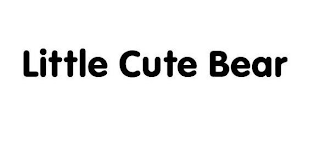 LITTLE CUTE BEAR logo