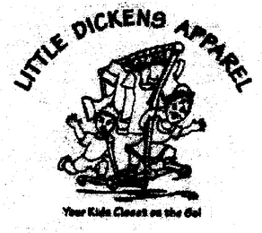LITTLE DICKENS APPAREL YOUR KIDS CLOSET ON THE GO! logo
