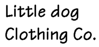 LITTLE DOG CLOTHING CO logo