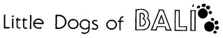 LITTLE DOGS OF BALI logo