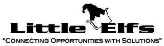 LITTLE ELFS "CONNECTING OPPORTUNITIES WITH SOLUTIONS" logo