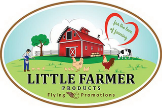 LITTLE FARMER PRODUCTS FLYING C PROMOTIONS FOR THE LOVE OF FARMING logo