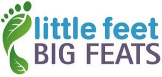 LITTLE FEET BIG FEATS logo