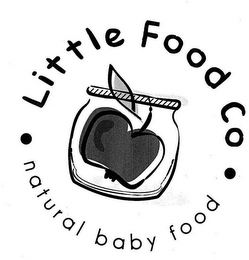 LITTLE FOOD CO · NATURAL BABY FOOD · logo