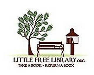 LITTLE FREE LIBRARY.ORG TAKE A BOOK ? RETURN A BOOK logo