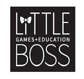LITTLE GAMES+EDUCATION BOSS logo