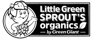LITTLE GREEN SPROUT'S ORGANICS BY GREENGIANT logo