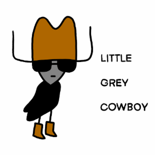 LITTLE GREY COWBOY logo