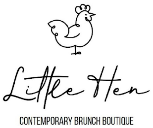 LITTLE HEN CONTEMPORARY BRUNCH BOUTIQUE logo