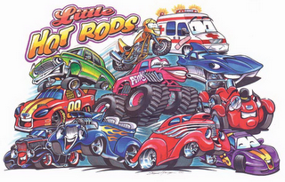 LITTLE HOT RODS logo