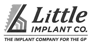 LITTLE IMPLANT CO. THE IMPLANT COMPANY FOR THE GP L logo