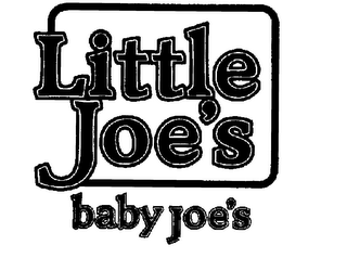 LITTLE JOE'S BABY JOE'S logo