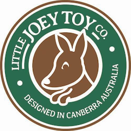 · LITTLE JOEY TOY CO. · DESIGNED IN CANBERRA AUSTRALIA logo
