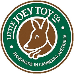 LITTLE JOEY TOY CO. HANDMADE IN CANBERRA AUSTRALIA logo