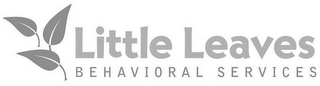 LITTLE LEAVES BEHAVIORAL SERVICES logo