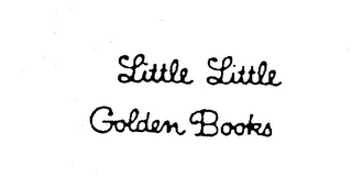 LITTLE LITTLE GOLDEN BOOKS logo