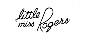 LITTLE MISS ROGERS logo
