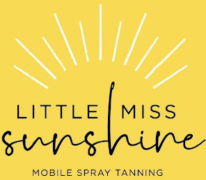 LITTLE MISS SUNSHINE MOBILE SPRAY TANNING logo