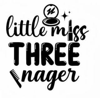 LITTLE MISS THREE NAGER logo
