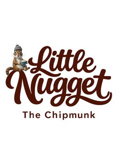 LITTLE NUGGET THE CHIPMUNK logo