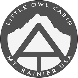 LITTLE OWL CABIN MT. RAINIER USA T logo