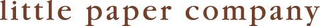 LITTLE PAPER COMPANY logo