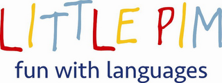LITTLE PIM FUN WITH LANGUAGES logo