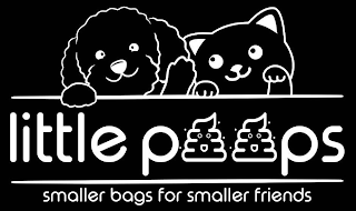 LITTLE POOPS SMALLER BAGS FOR SMALLER FRIENDS logo
