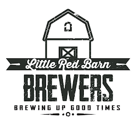 LITTLE RED BARN BREWERS BREWING UP GOOD TIMES logo