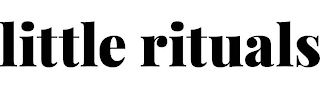 LITTLE RITUALS logo