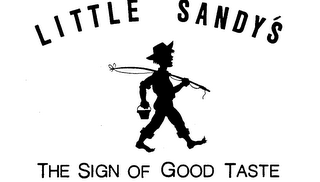 LITTLE SANDY'S THE SIGN OF GOOD TASTE logo