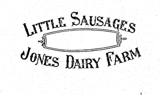 LITTLE SAUSAGES JONES DAIRY FARM logo