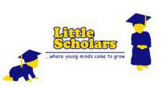 LITTLE SCHOLARS... WHERE YOUNG MINDS COME TO GROW. logo