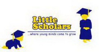 LITTLE SCHOLARS.. WHERE YOUNG MINDS COME TO GROW logo