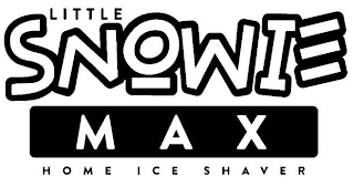 LITTLE SNOWIE MAX HOME ICE SHAVER logo