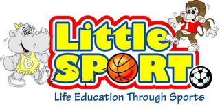 LITTLE SPORT LIFE EDUCATION THROUGH SPORTS logo