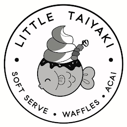 LITTLE TAIYAKI ∙ SOFT SERVE ∙ WAFFLES ∙ ACAI ∙ logo