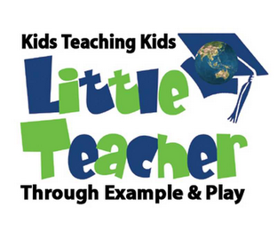 LITTLE TEACHER KIDS TEACHING KIDS THROUGH EXAMPLE & PLAY logo