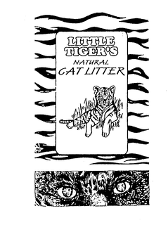 LITTLE TIGER'S NATURAL CAT LITTER logo