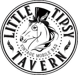 LITTLE TIPSY TAVERN VINTAGE MOBILE BAR logo