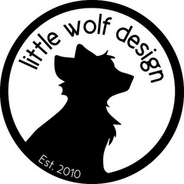 LITTLE WOLF DESIGN EST. 2010 logo