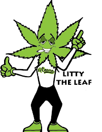 LITTY THE LEAF 4CANNA logo