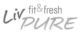 LIV FIT & FRESH PURE logo