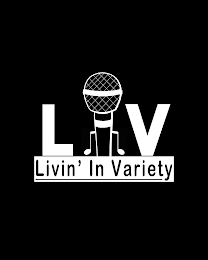 LIV LIVIN' IN VARIETY logo