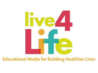 LIVE 4 LIFE EDUCATIONAL MEDIA FOR BUILDING HEALTHIER LIVES logo