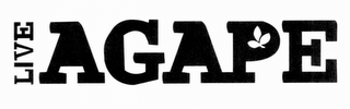 LIVE AGAPE logo