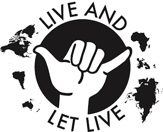 LIVE AND LET LIVE logo