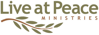 LIVE AT PEACE MINISTRIES logo
